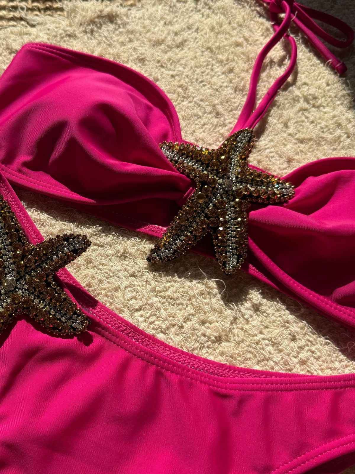 1960er Seestern Schnürung Halter Bikini Set - Image 8