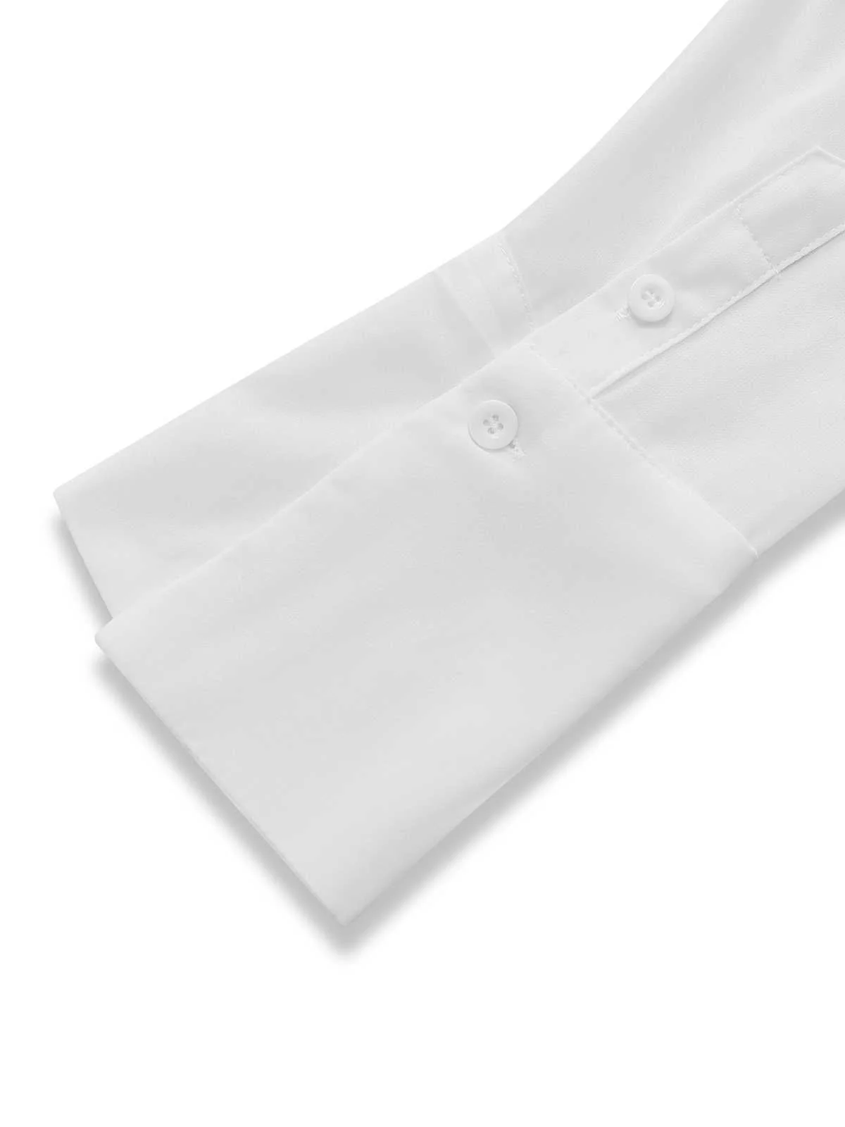 1960er Solide Durchsichtig Hemd Kleid - Image 4