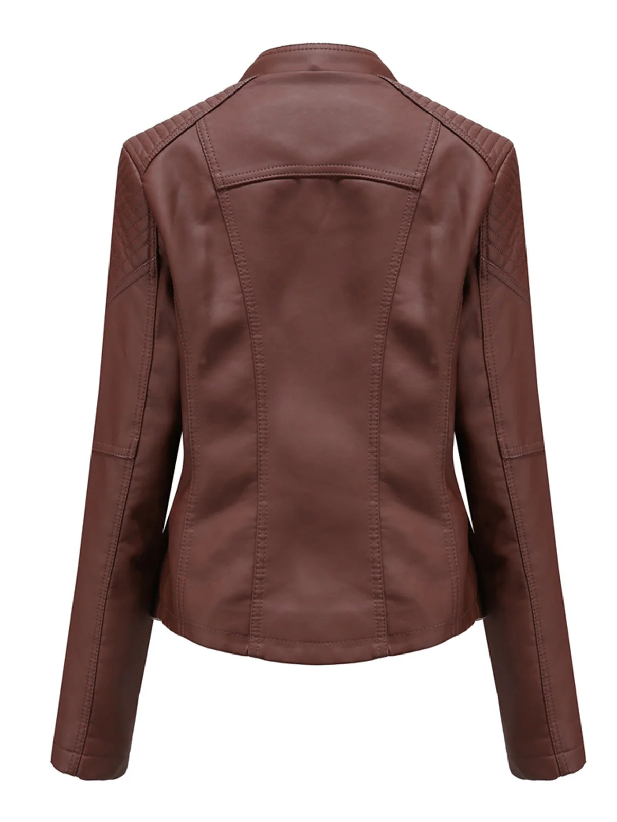 1960er Solide Kunstleder Motorrad Jacke - Image 10