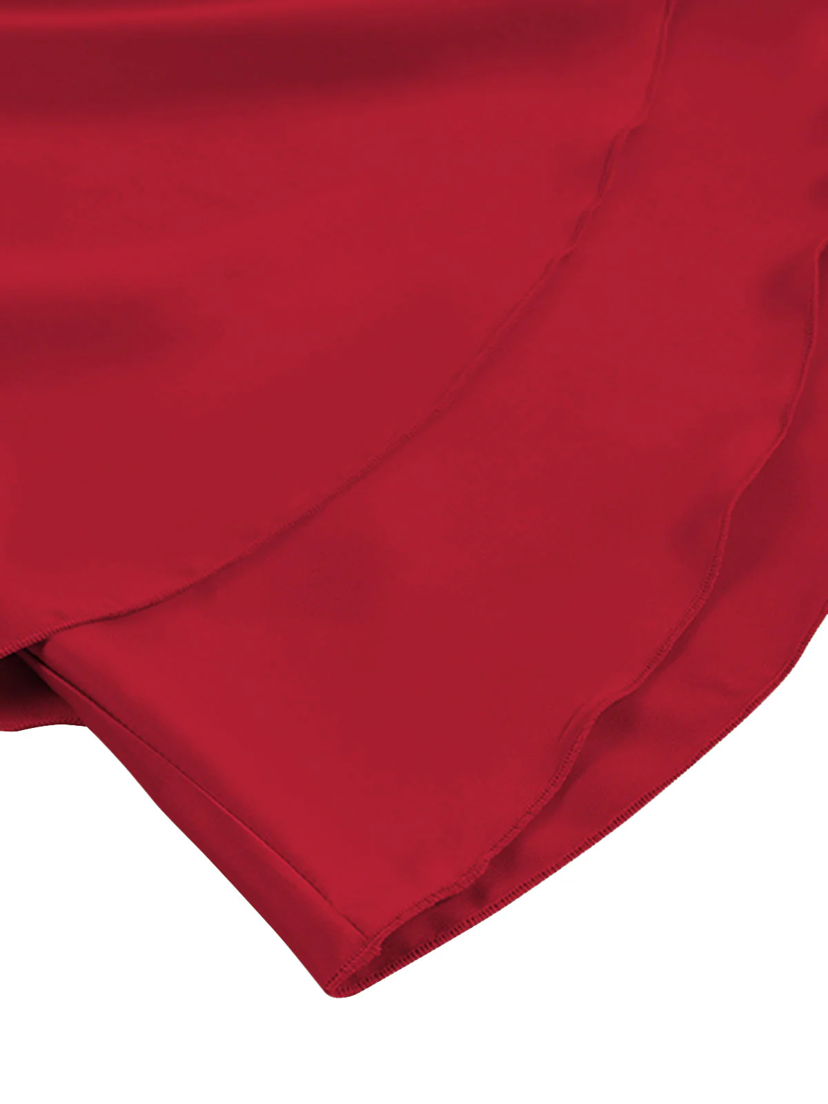 1960er Solide Satin Zurück Schnürung Mini Kleid - Image 8