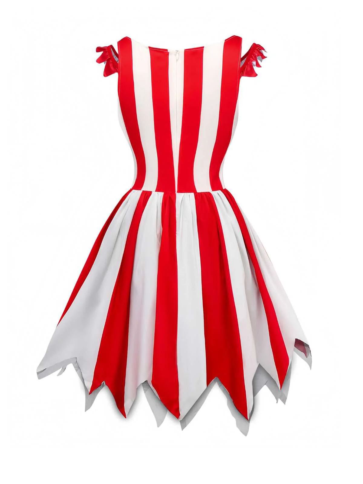 1960er Streifen Halloween Böser Clown Slip Kleid - Image 2