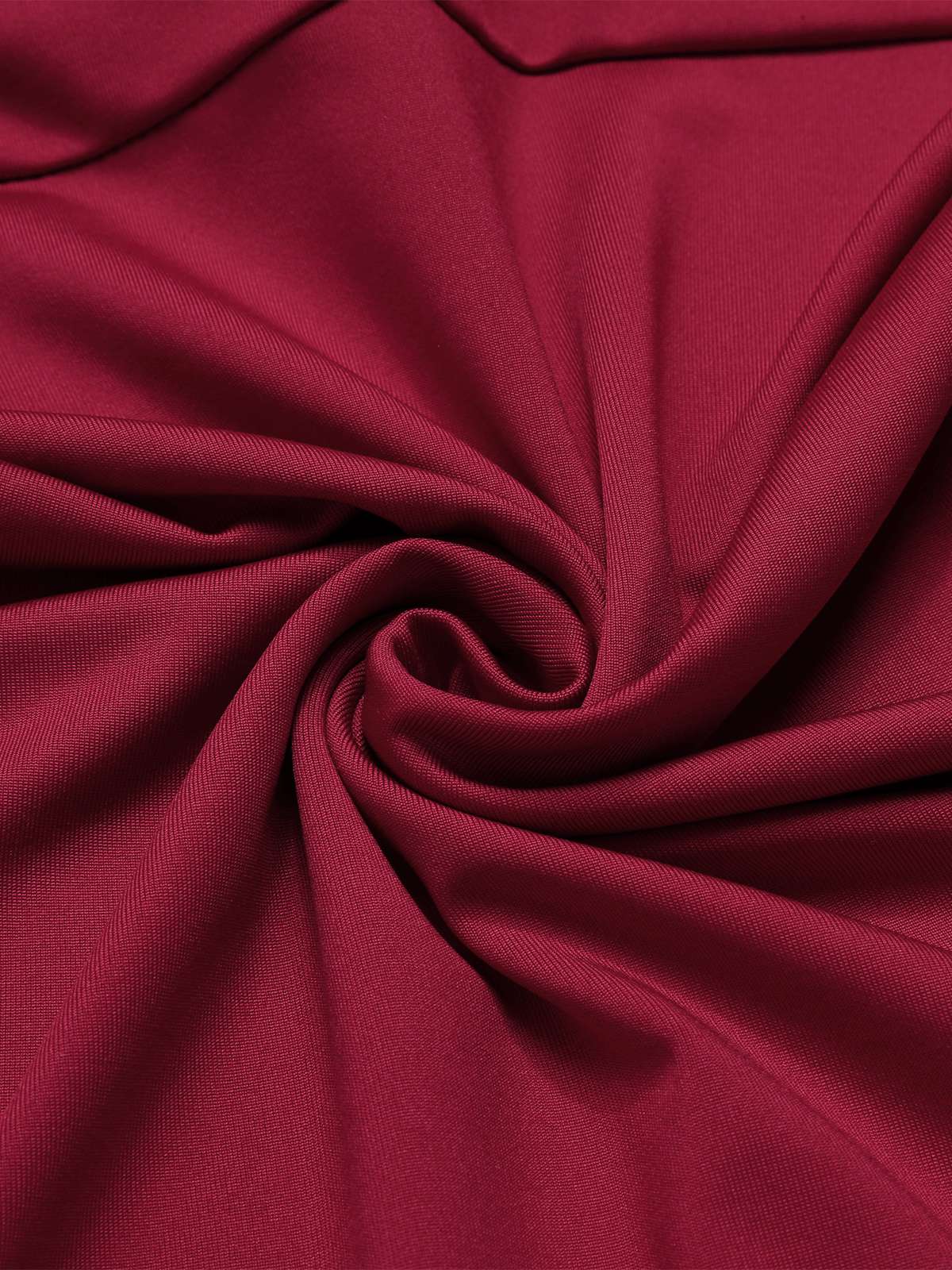 1960er V-Ausschnitt Schräg Rüschen Saum Ärmellos Kleid - Image 5