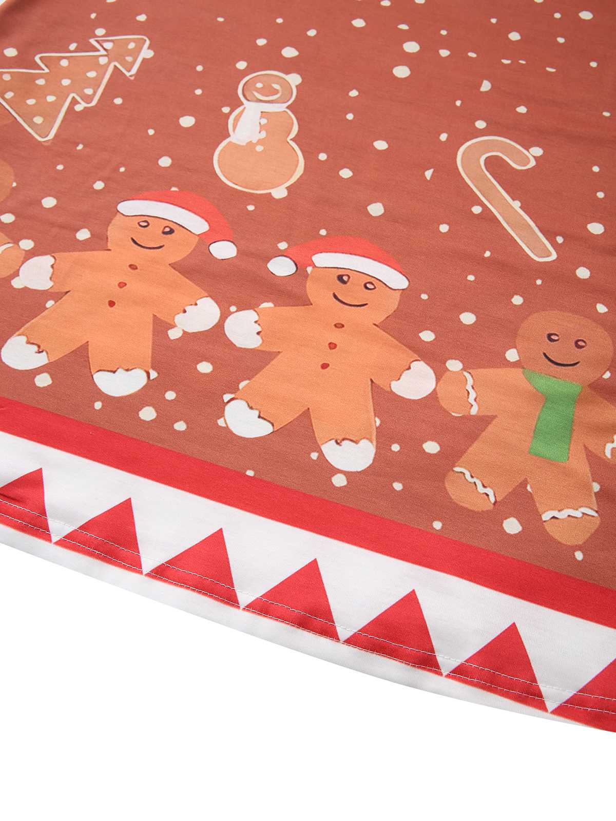 1960er Weihnachten Lebkuchenmann A-Linie Kleid - Image 7