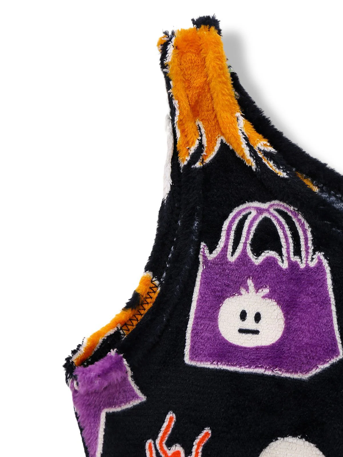 1970er Halloween Flanell Graffiti Glow-in-the-Dark Pyjama - Image 6