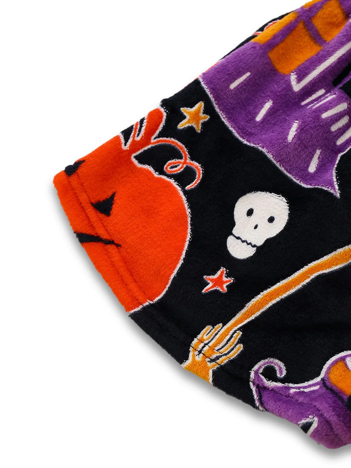 1970er Halloween Flanell Graffiti Glow-in-the-Dark Pyjama - Image 7