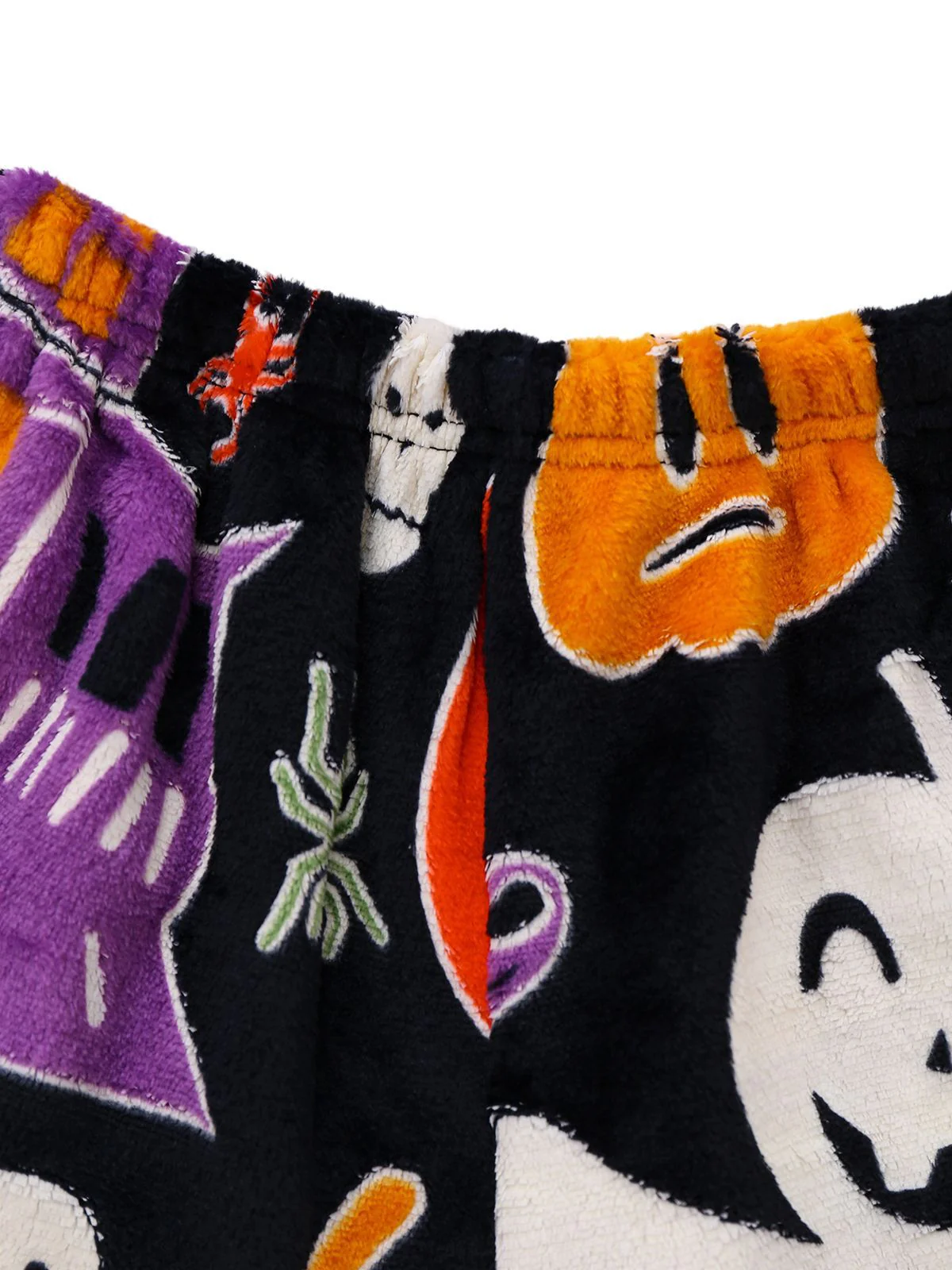 1970er Halloween Flanell Graffiti Glow-in-the-Dark Pyjama - Image 8