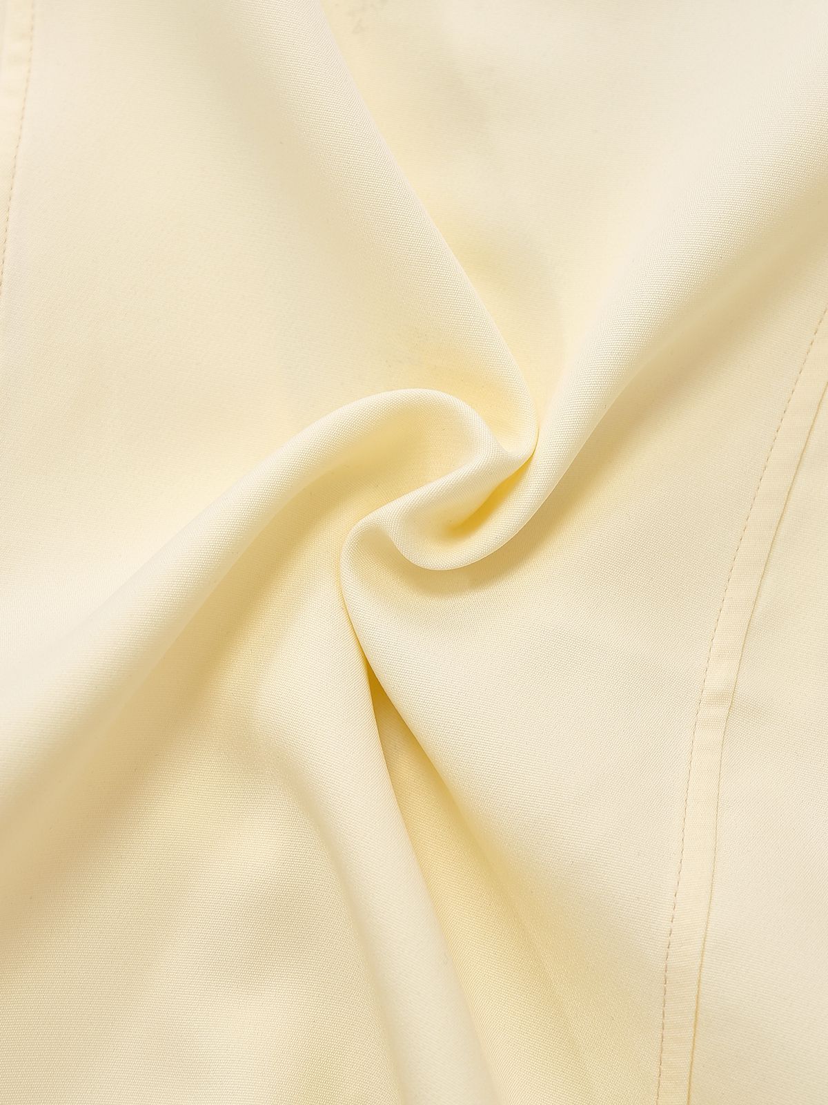 1970er Solide Taille-Tie V-Ausschnitt Weste - Image 4
