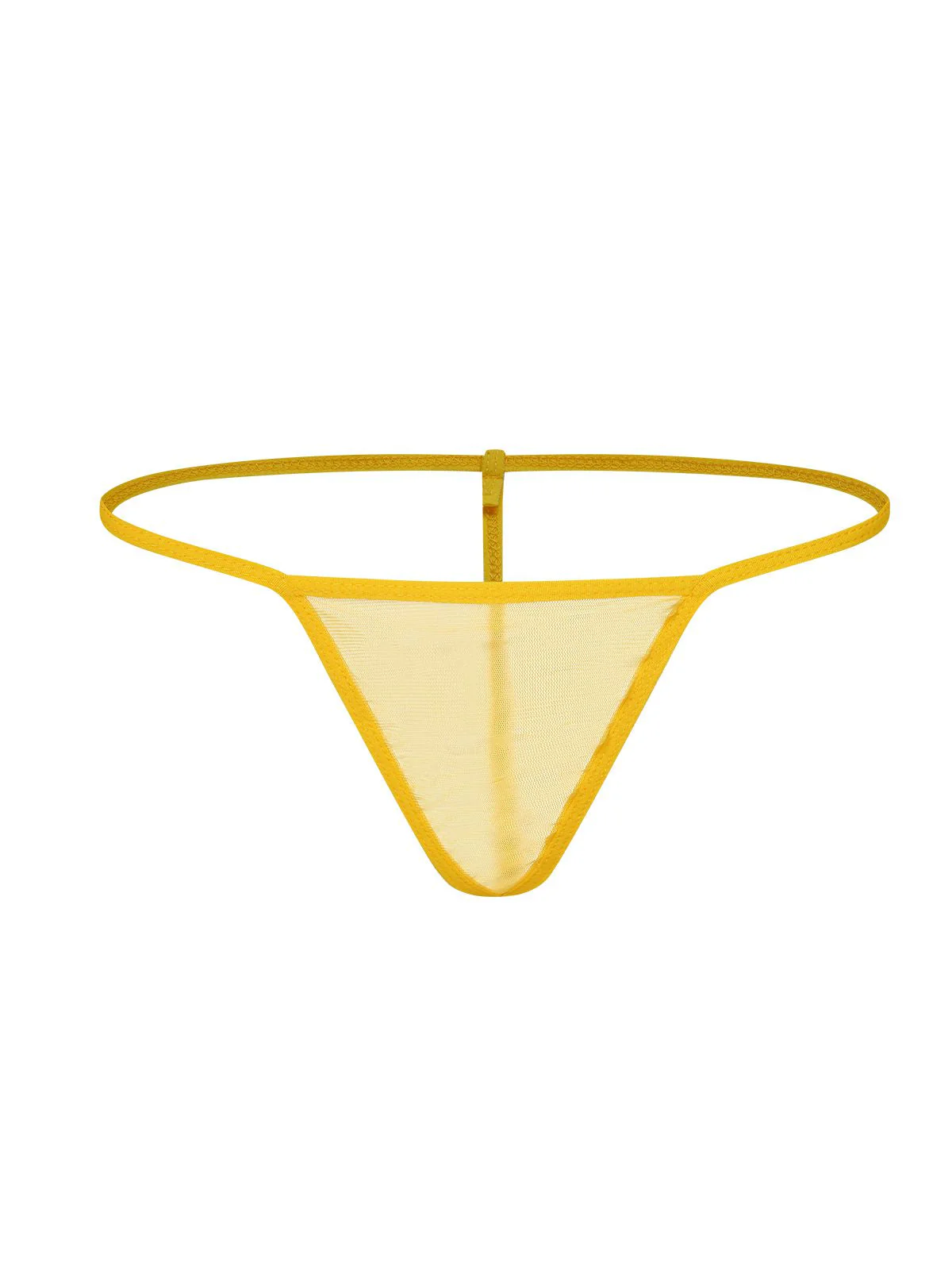 1970er Spaghetti Träger Rüschen Transparent Nachtwäsche - Image 11