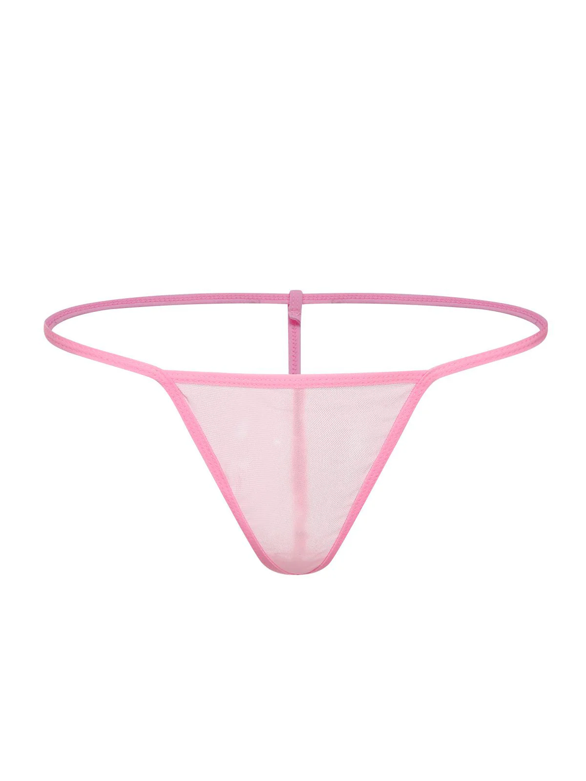1970er Spaghetti Träger Rüschen Transparent Nachtwäsche - Image 18