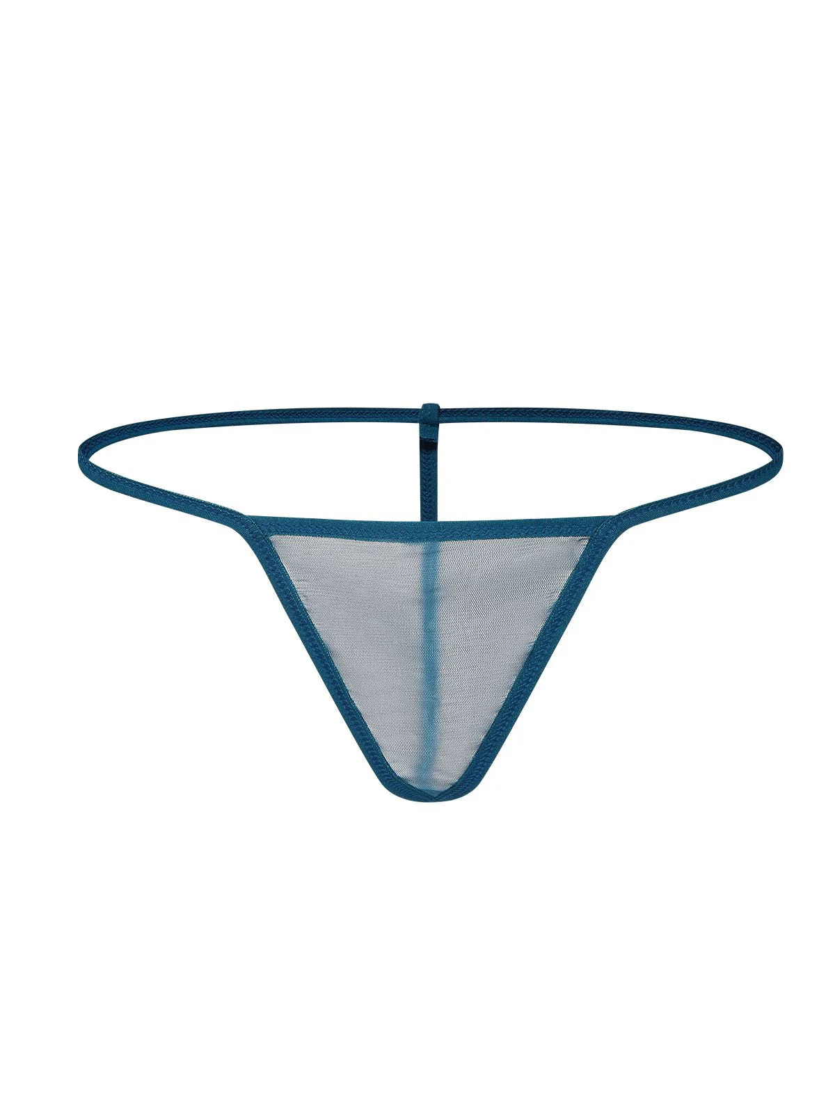 1970er Spaghetti Träger Rüschen Transparent Nachtwäsche - Image 24