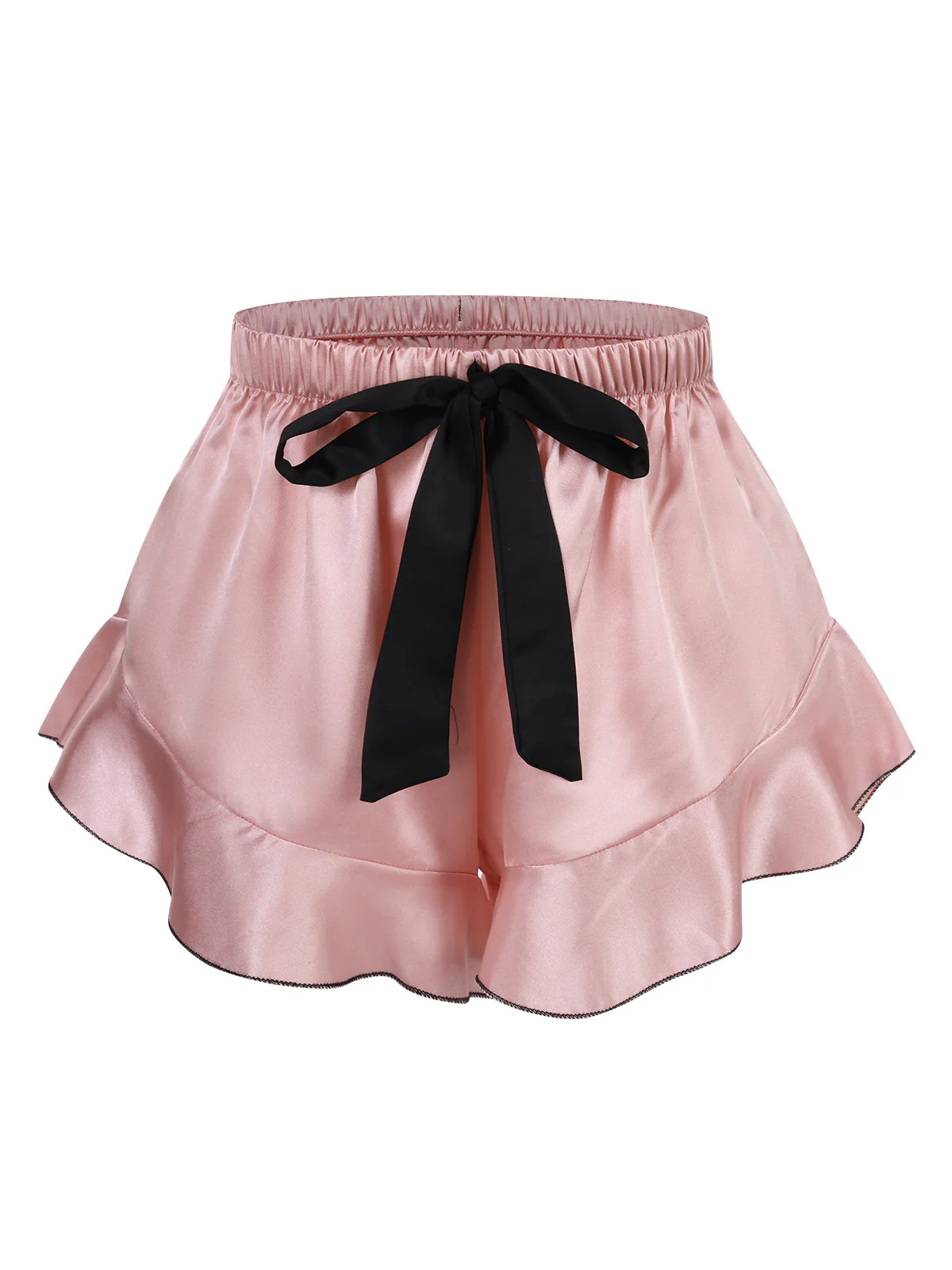1970er Spaghetti Träger Satin Band Pyjama - Image 5