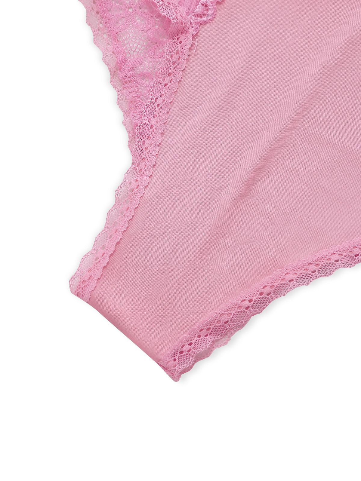 1970er Spitze Transparent Blüten Rüschen Besatz Dessous Set - Image 7