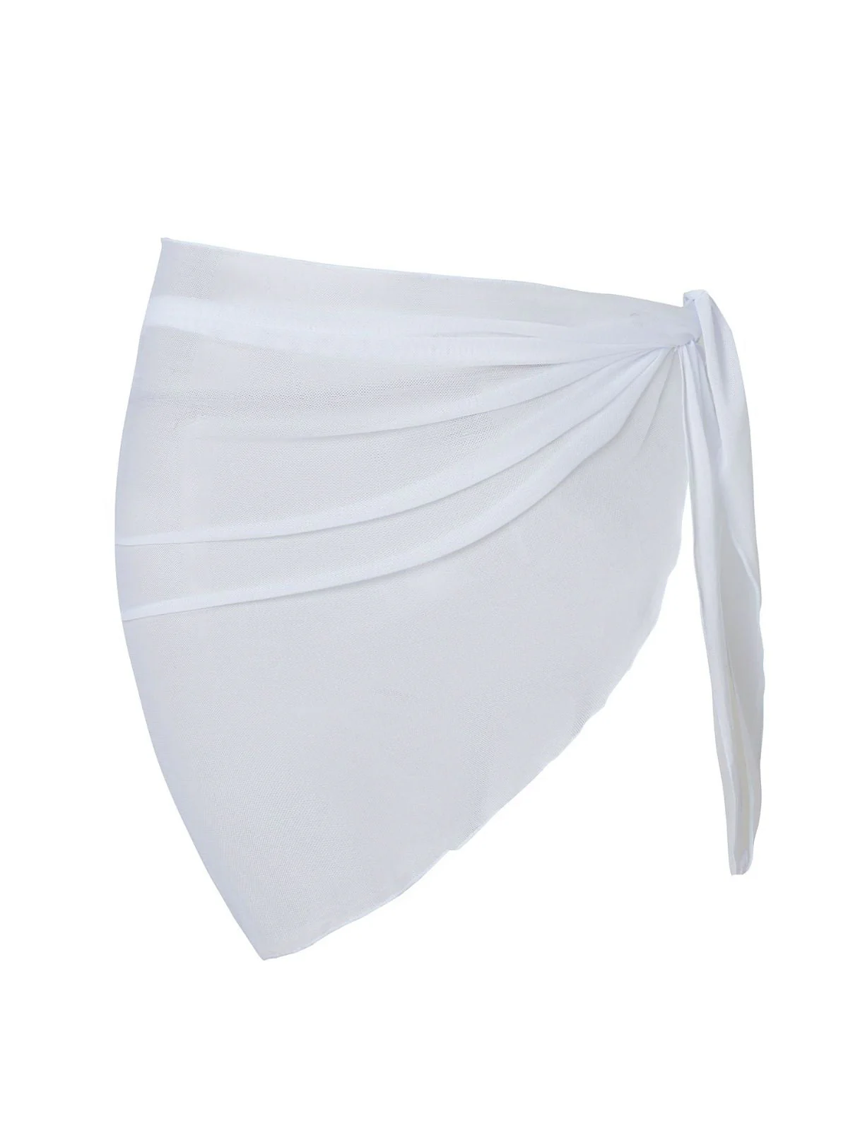 1970er Strand Chiffon Locker Cover Up - Image 3