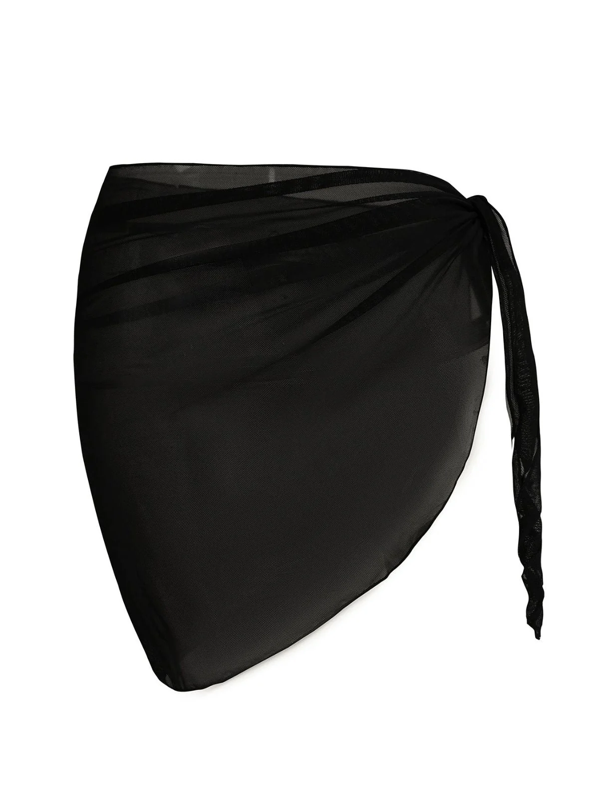 1970er Strand Chiffon Locker Cover Up - Image 4