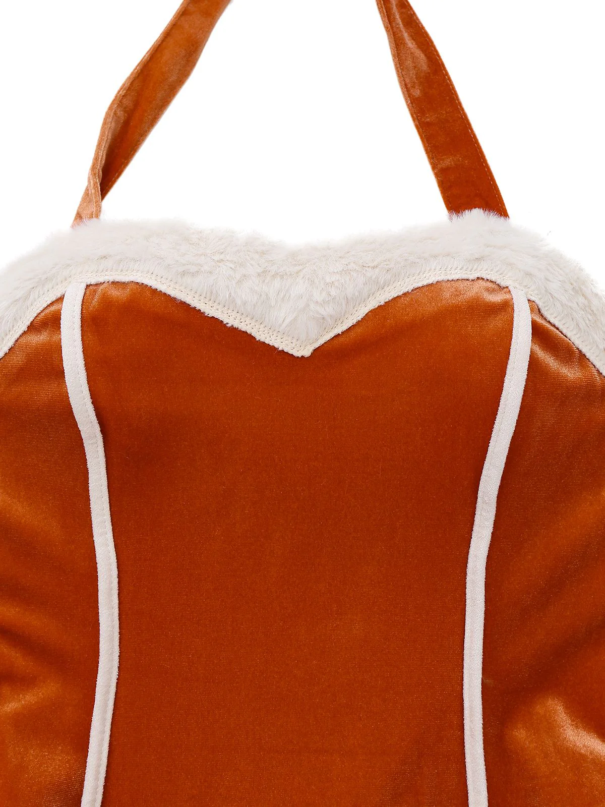 1980er Flanell Bommel Lebkuchenmann Kleid - Image 3