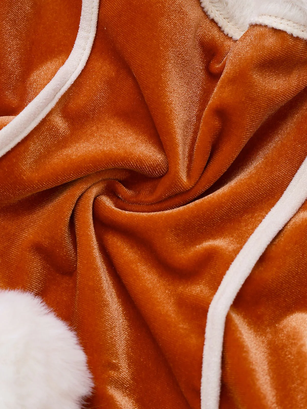 1980er Flanell Bommel Lebkuchenmann Kleid - Image 6
