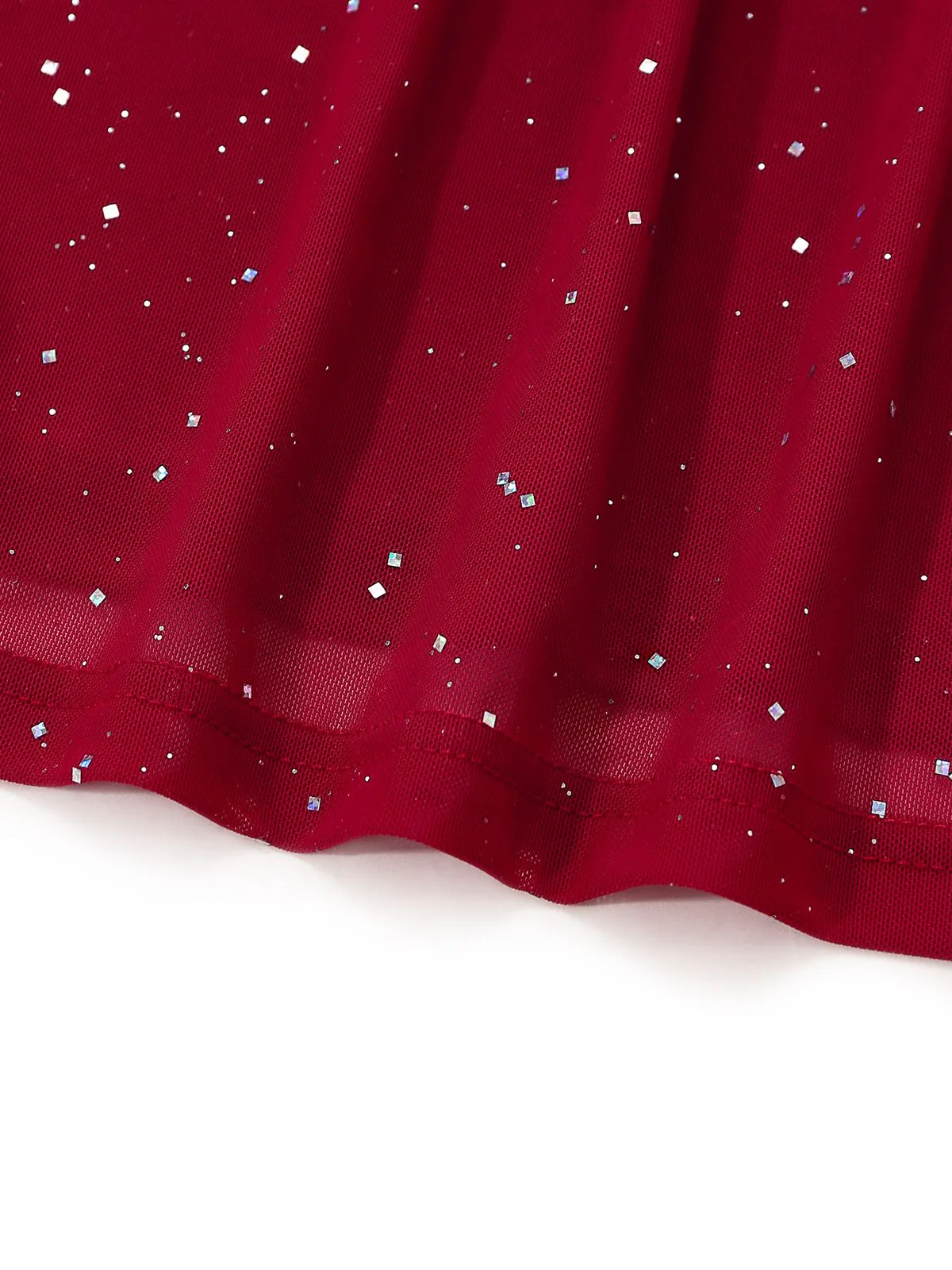 1980er Rückenfreies Glitzer Wasserfallkragen Halter Schlitz Maxi Kleid - Image 5