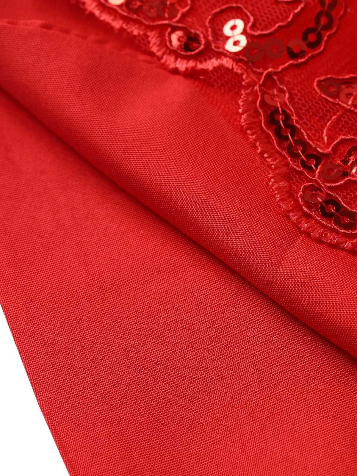1980er Slip Pailletten Spitze Gestuft Tüll Korsett Kleid - Image 5
