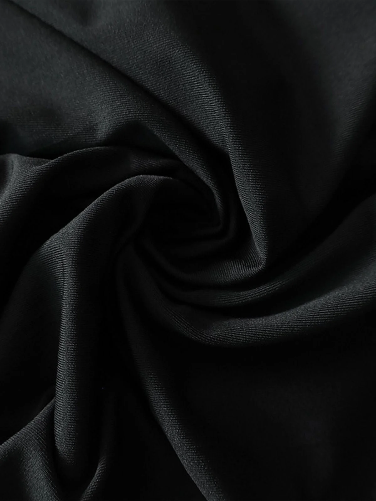 1980er Solide Eine Schulter Rückenfrei Abend Kleid mit Schleppe - Image 10