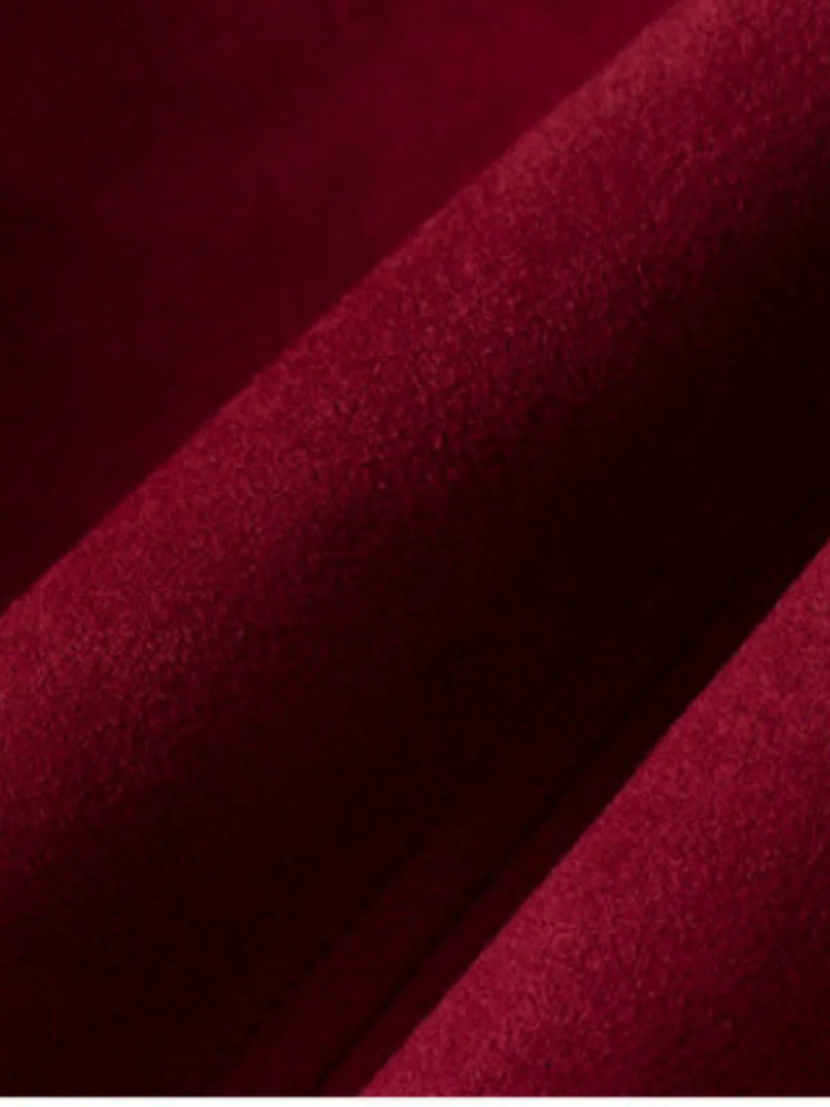 1980er Solide Revers Ssuede Leder Jacke - Image 9
