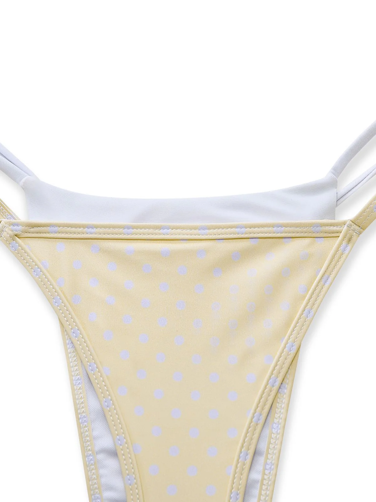 1980er Zweiteiler-Optik Seitlich zum Binden Bikini Set - Image 11