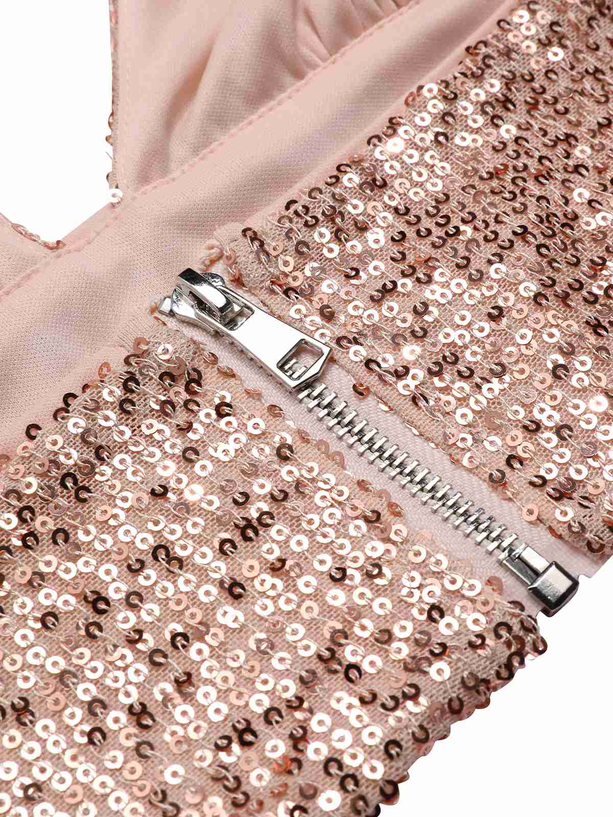 2PCS 1930er Pailletten Halter Kurze Top & Weite-Bein Hosen - Image 8