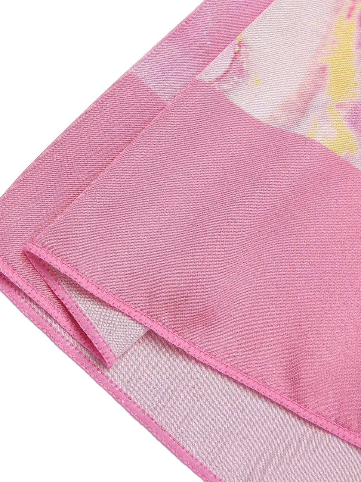 2PCS 1950er Rosa Print Badeanzug & Cover-Up - Image 12