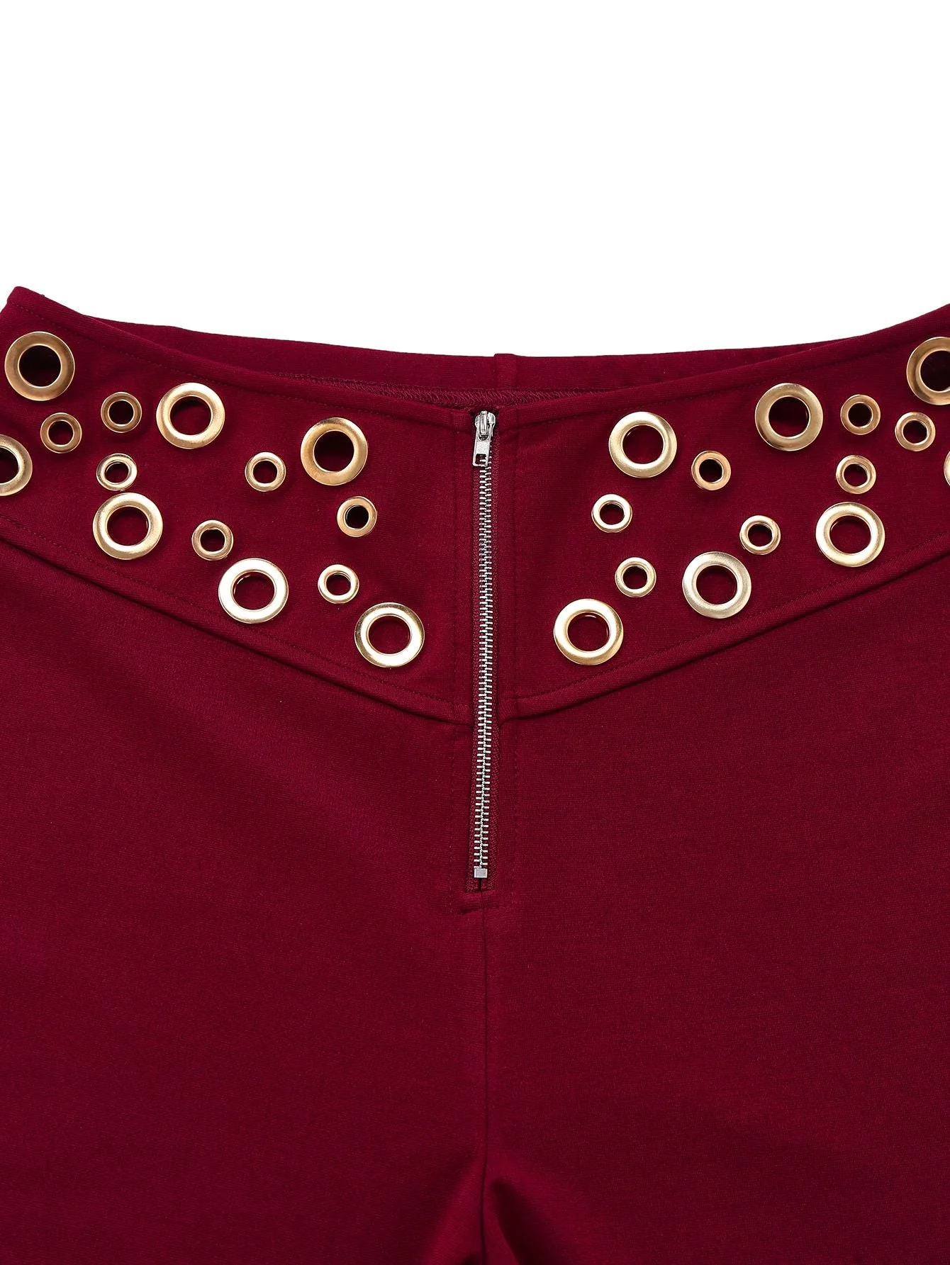 2PCS 1970er Trägerlos Metall Schnalle Punk Top & Hose - Image 6