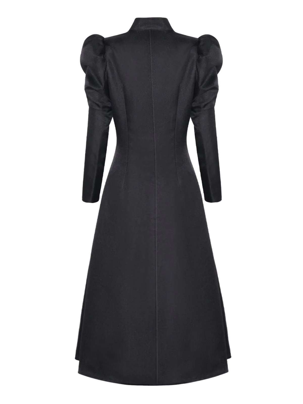 2PCS Schwarz 1940er Gothic Wicked-Inspiriert Elphaba Hexenkostüm mit Hut - Image 3