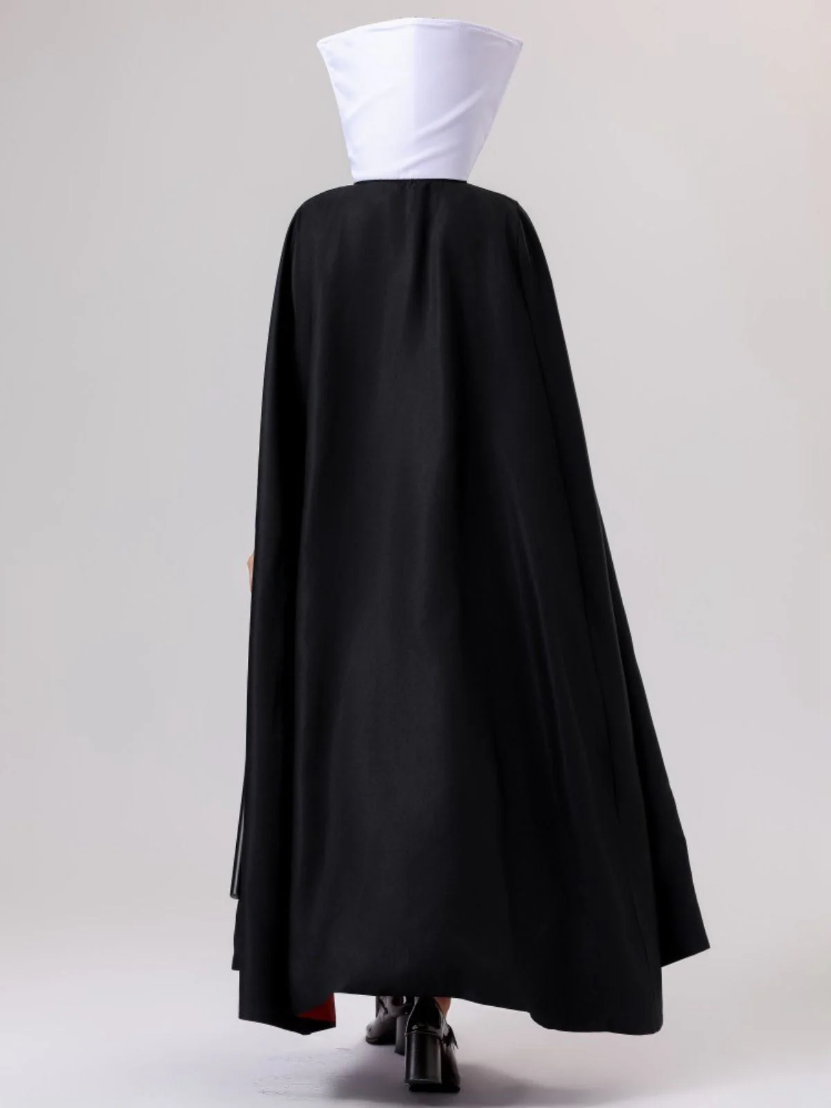 2PCS Lila 1940er Schneewittchen Kostüm Böse Königin Kleid & Lang Mantel - Image 5