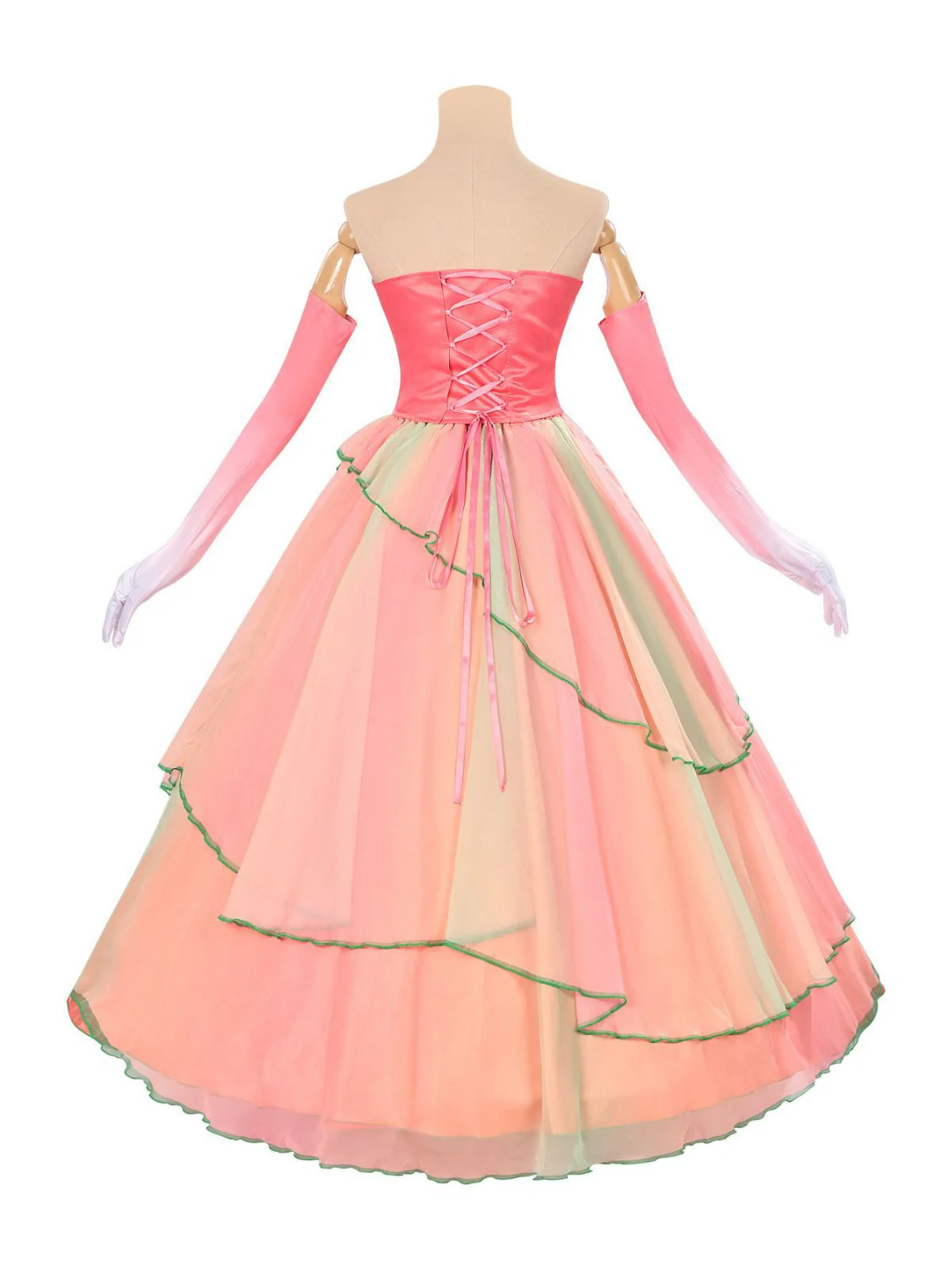 2PCS Rosa 1970er Böse Hexe Glinda Top & Rock Set - Image 3