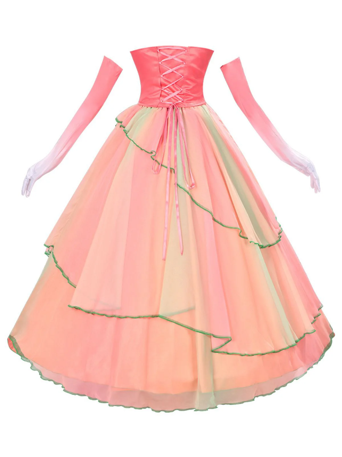 2PCS Rosa 1970er Böse Hexe Glinda Top & Rock Set - Image 6