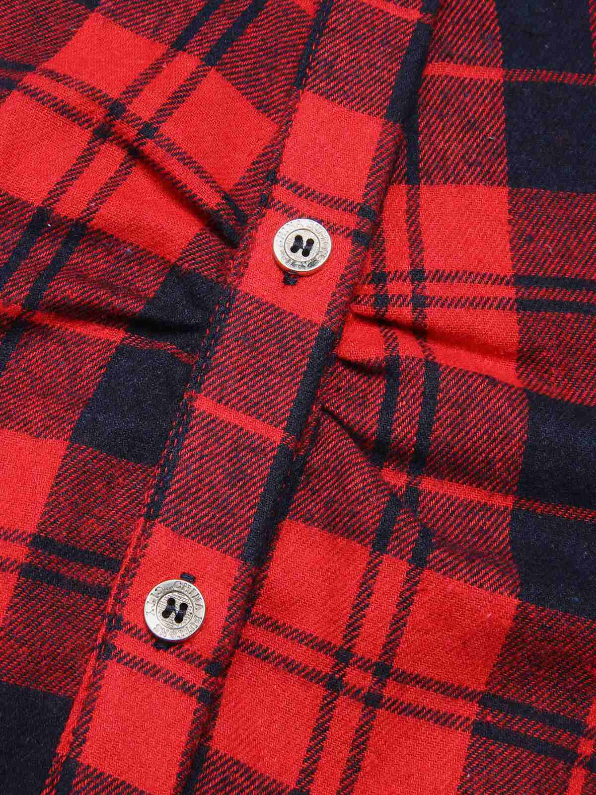 Rot 1930er Weihnachten Plaid Jumpsuit - Image 6