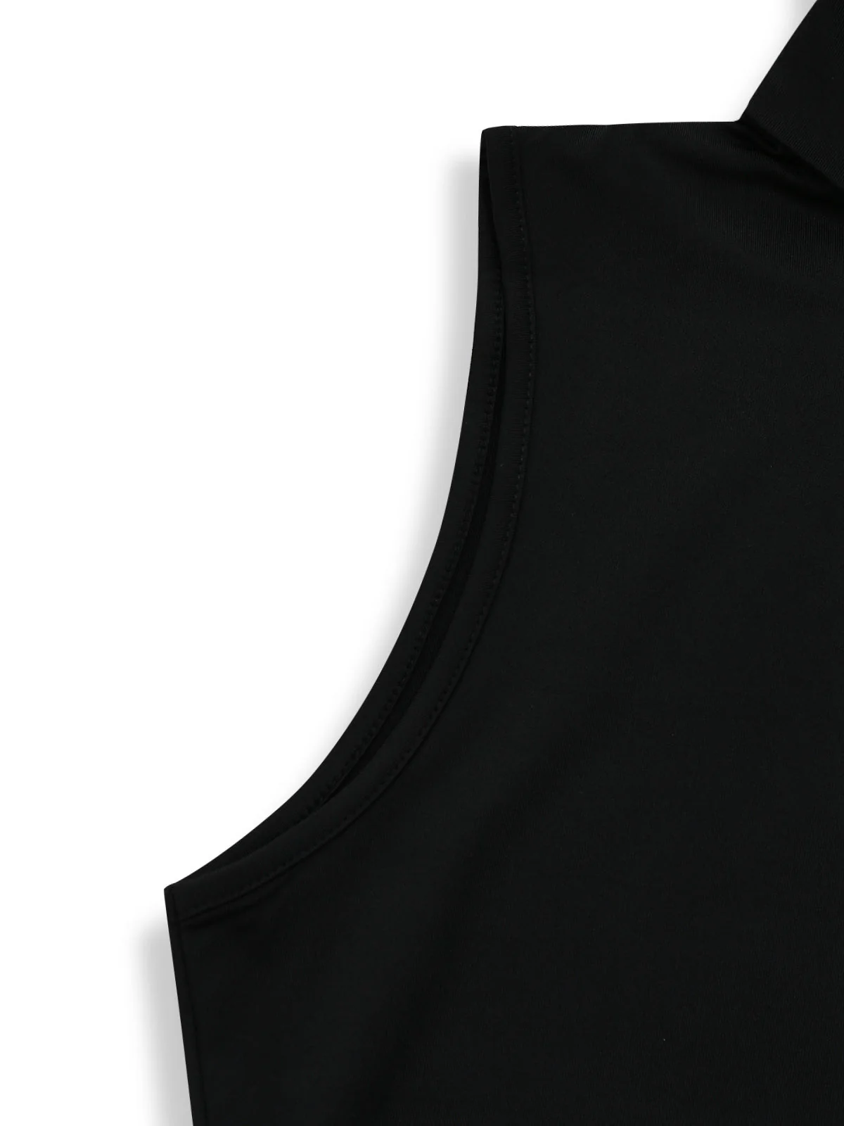 2PCS Schwarz 1930er Rollkragen Top & Blumen Rock - Image 5