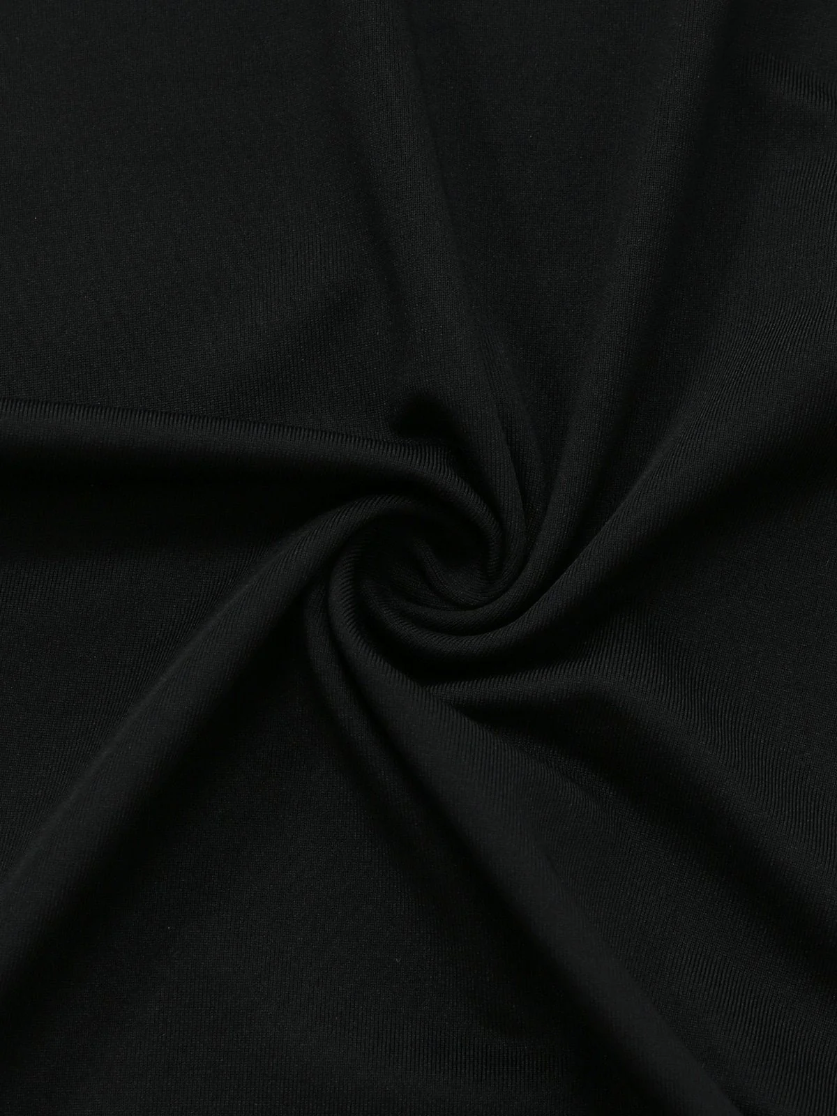 2PCS Schwarz 1930er Rollkragen Top & Blumen Rock - Image 8