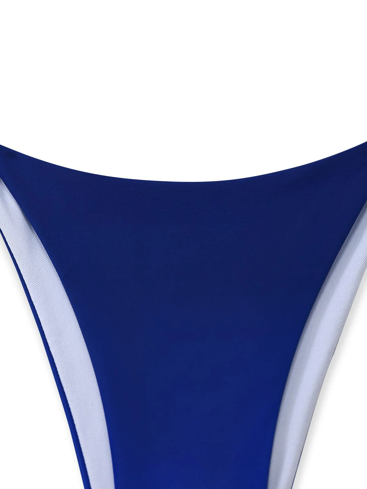3PCS Dunkelblau 2000er Farbverlauf Triangel Bikini Set & Cover-Up - Image 5