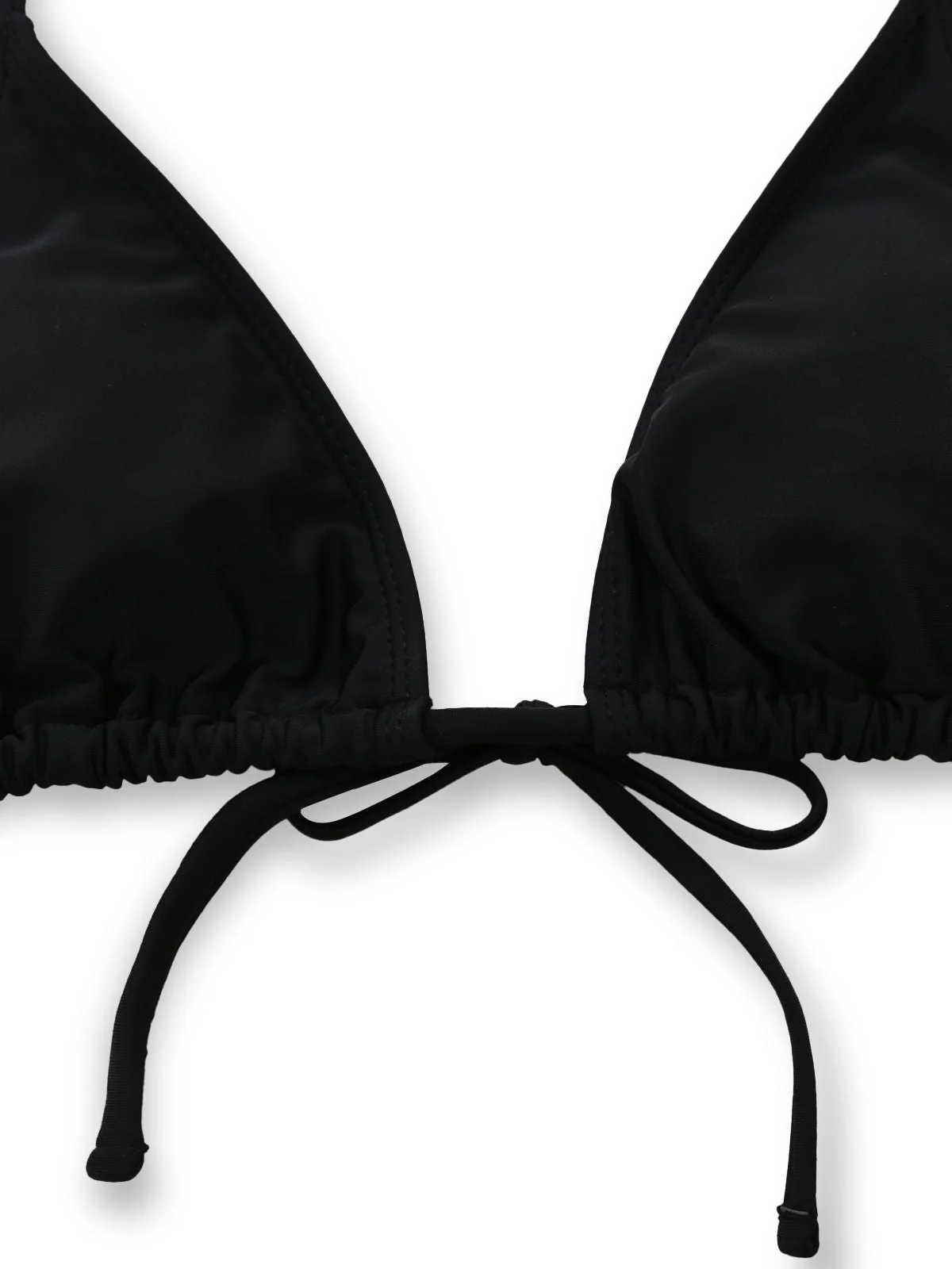 3PCS Schwarz 1960er Urlaubs Print Netz Halter Bikini Set & Cover-Up - Image 7
