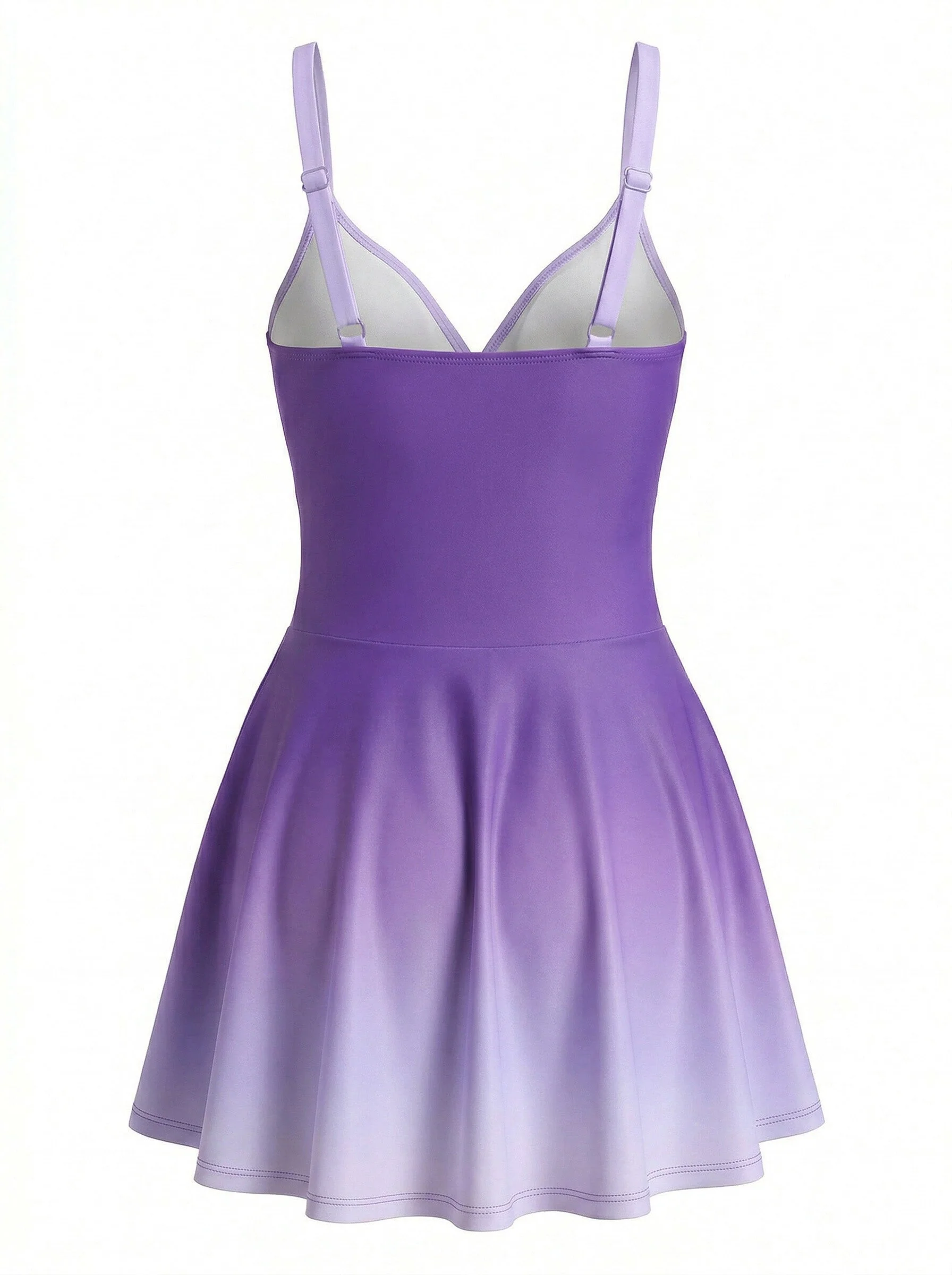 40er Badekleid mit gespiegeltem Ombre und Front-Twist - Image 9