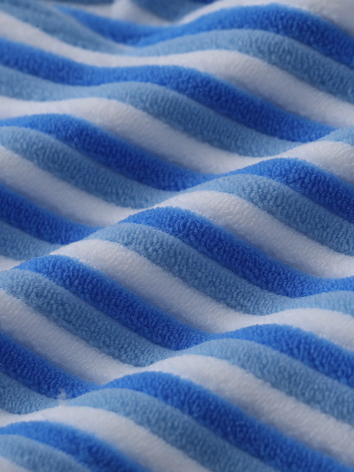 40er Tankini-Set mit Streifen und Seiten-Bindegürtel in Blau & Weiß - Image 7