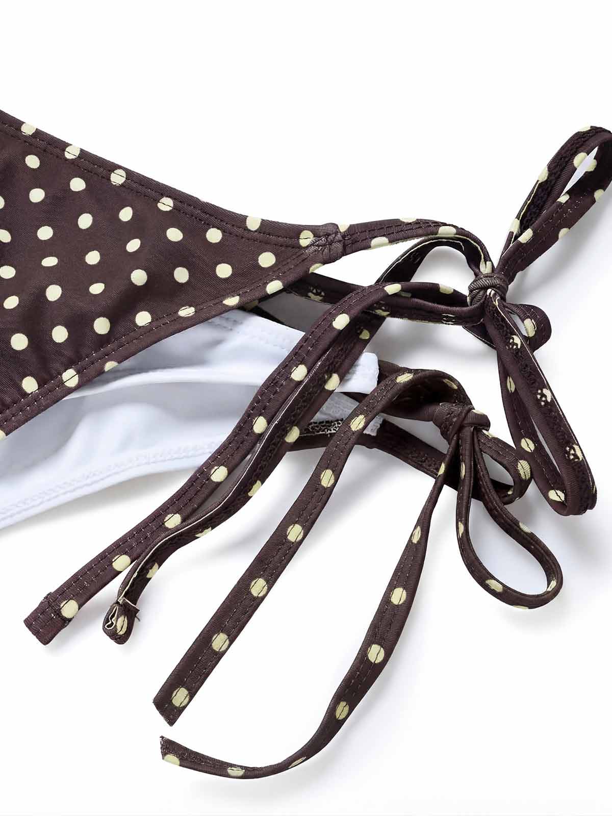 [Vorverkauf] 50er Bikini-Set & Cover-Up mit Polka-Dots und Blumenstickerei - Image 13