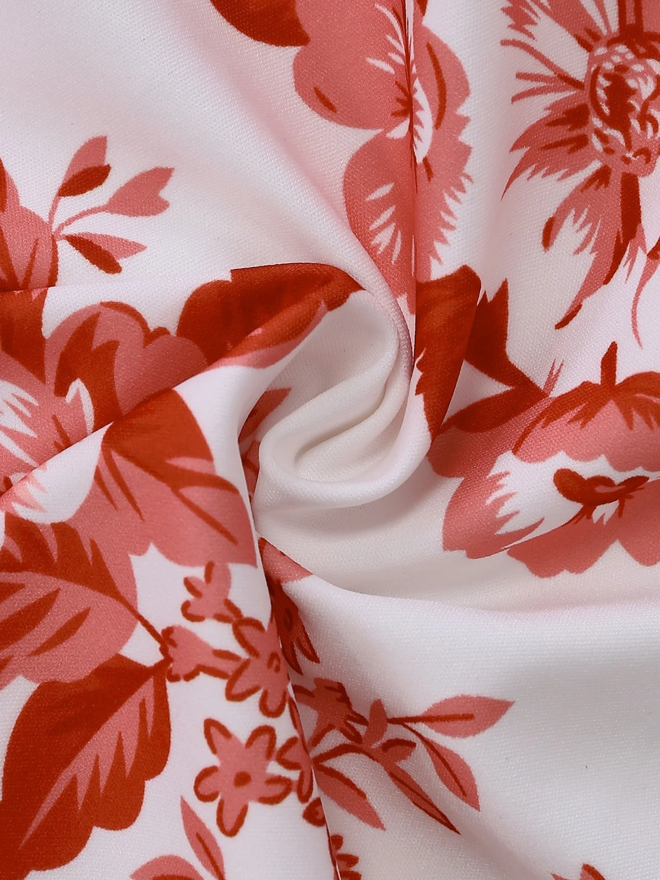 60er Swingkleid mit Neckholder, Blumen-Print und rückenfreiem Design - Image 4