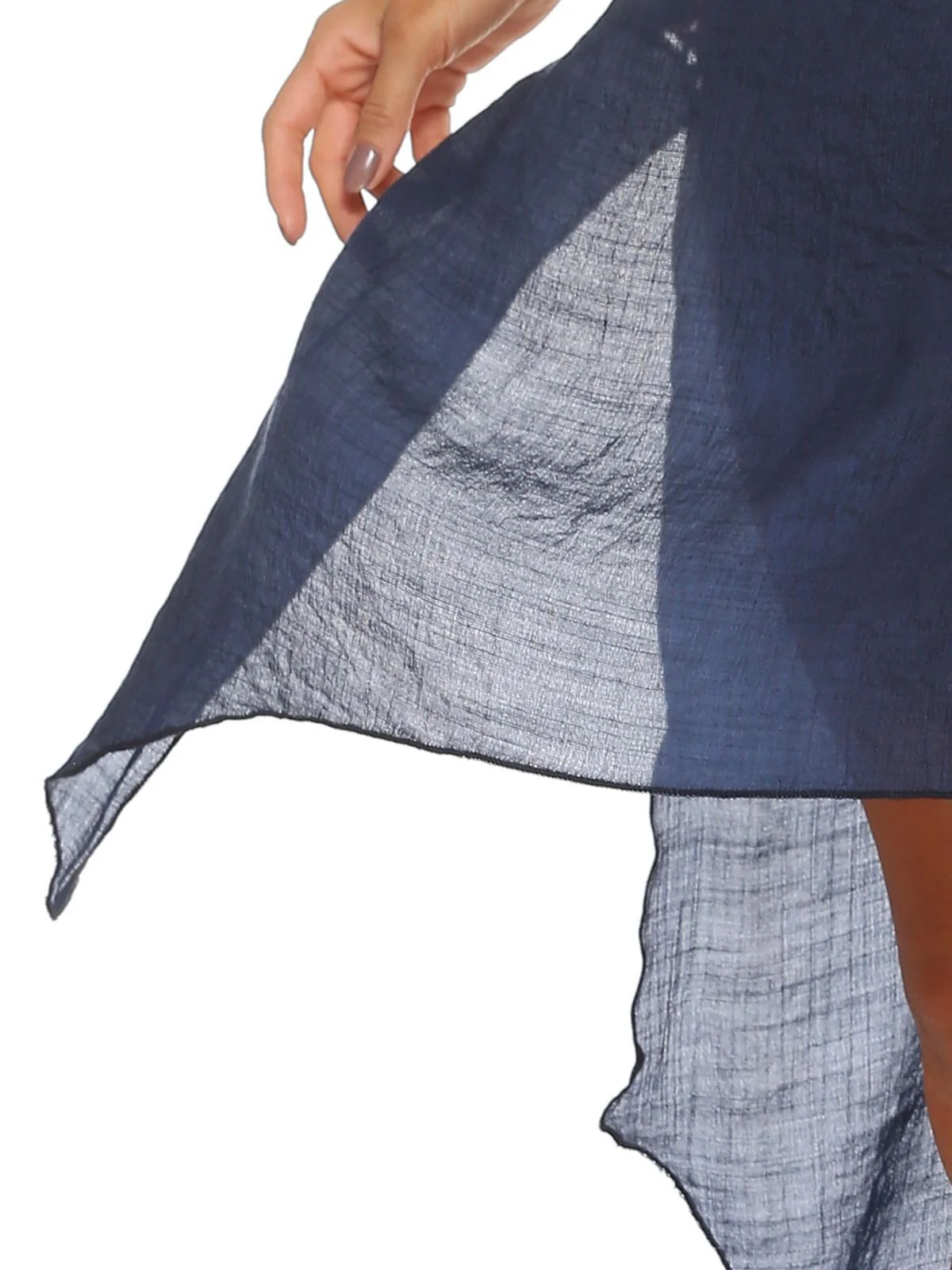 70er Cover-Up im Boho-Stil mit Häkelarbeit und Quadrat-Muster - Image 4