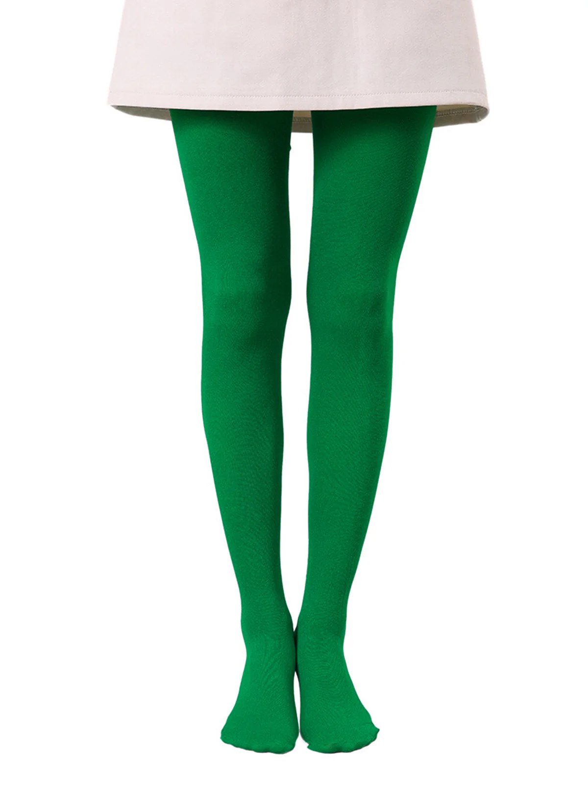 Farbig Vollfuß Strumpfhosen Pantyhose - Image 6