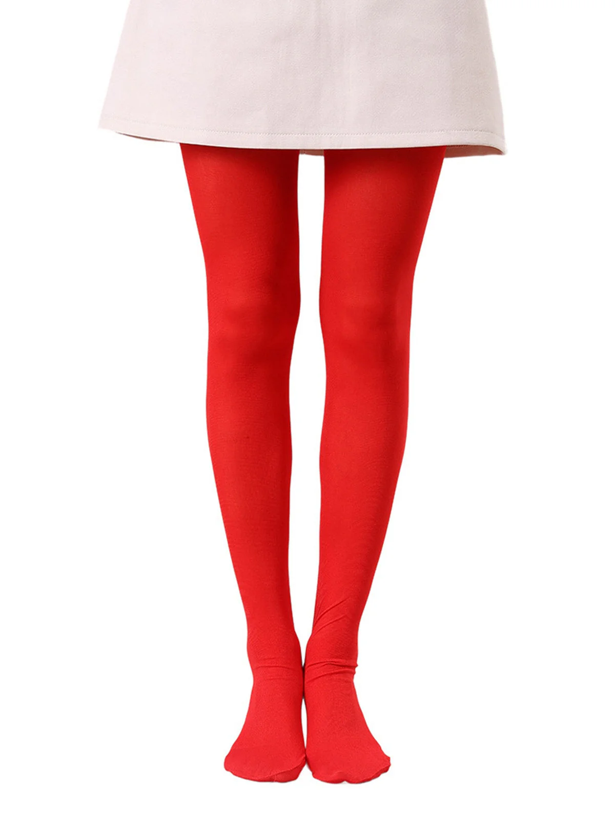Farbig Vollfuß Strumpfhosen Pantyhose - Image 2