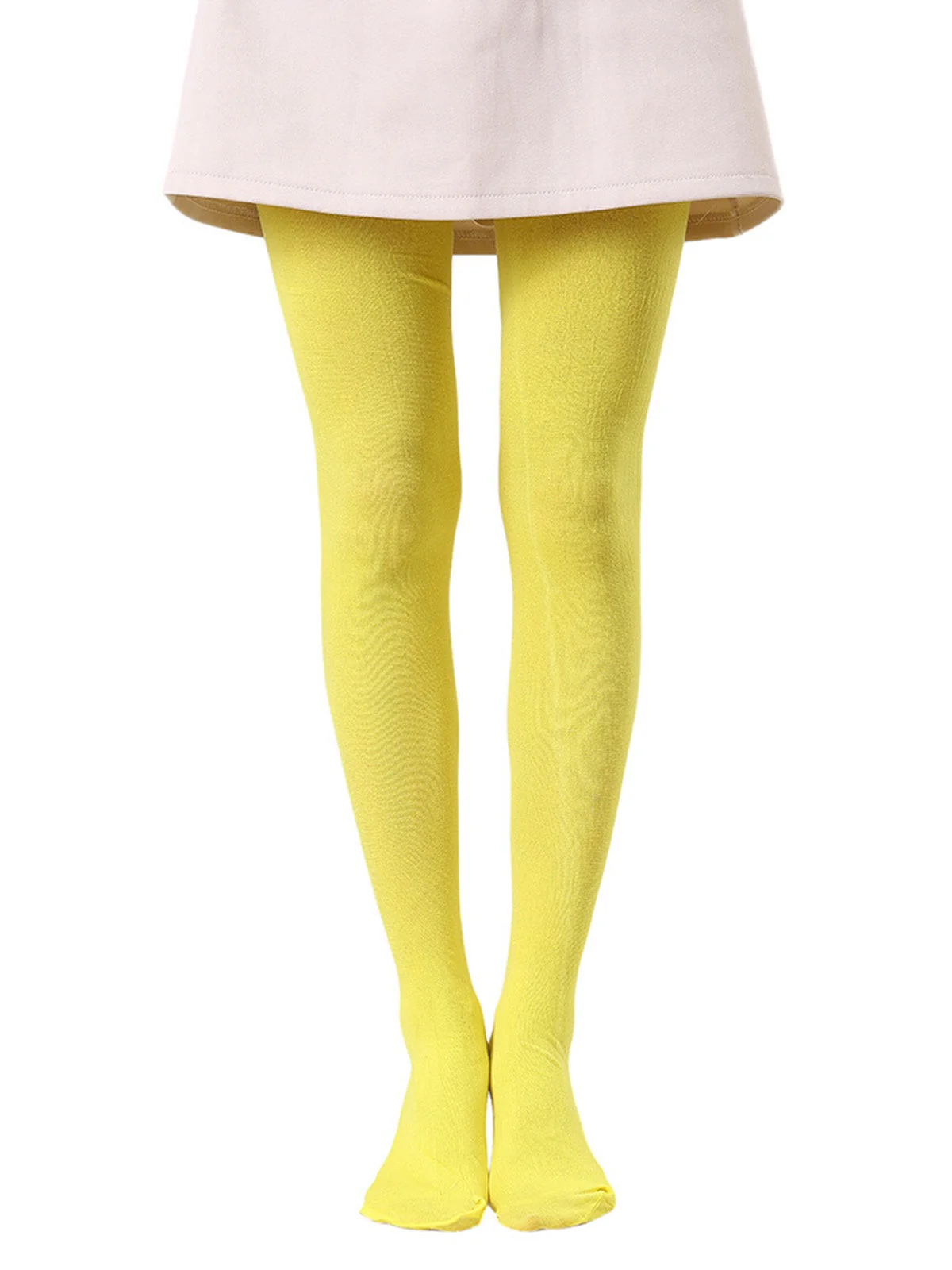 Farbig Vollfuß Strumpfhosen Pantyhose - Image 3