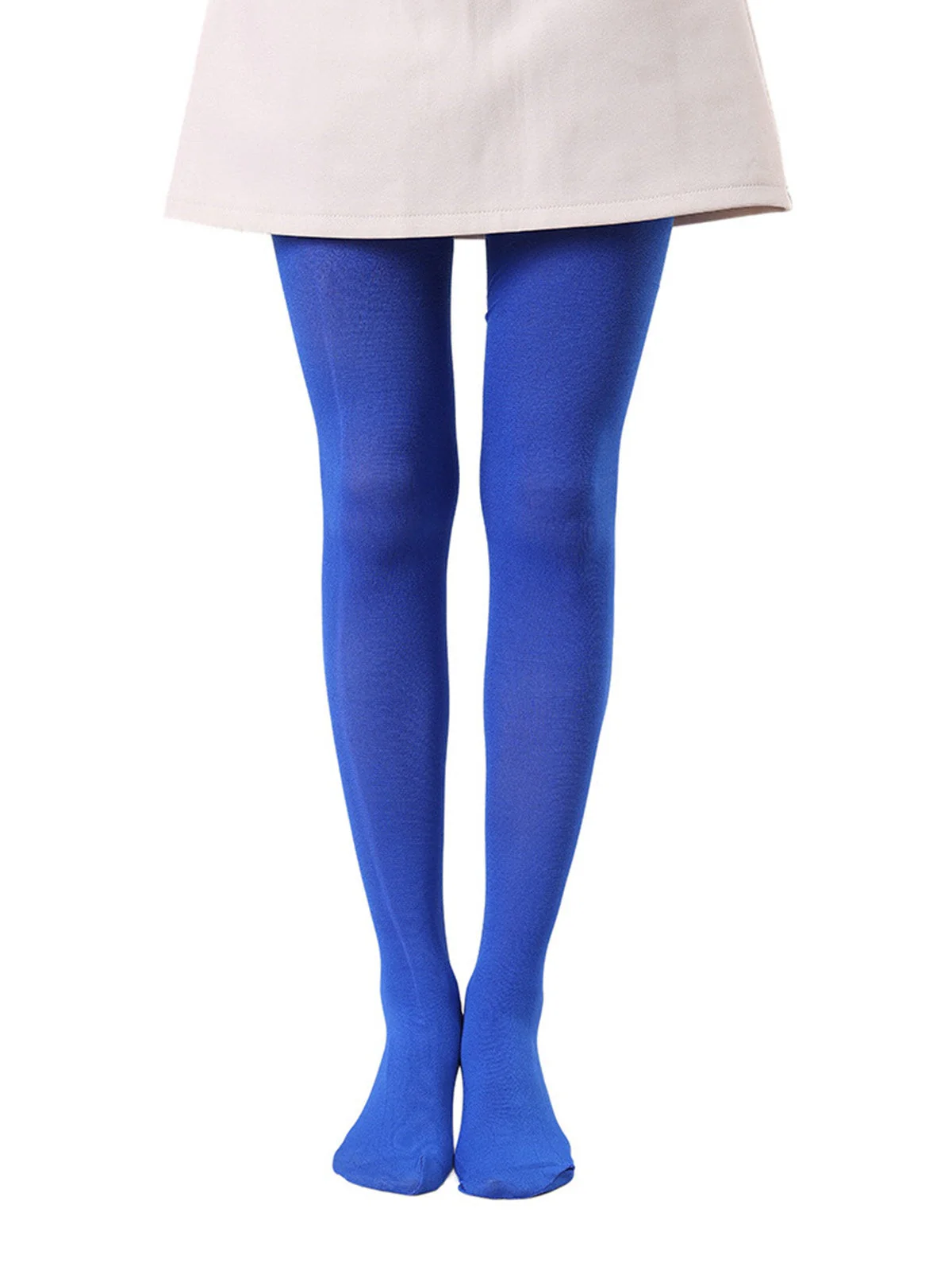 Farbig Vollfuß Strumpfhosen Pantyhose - Image 4