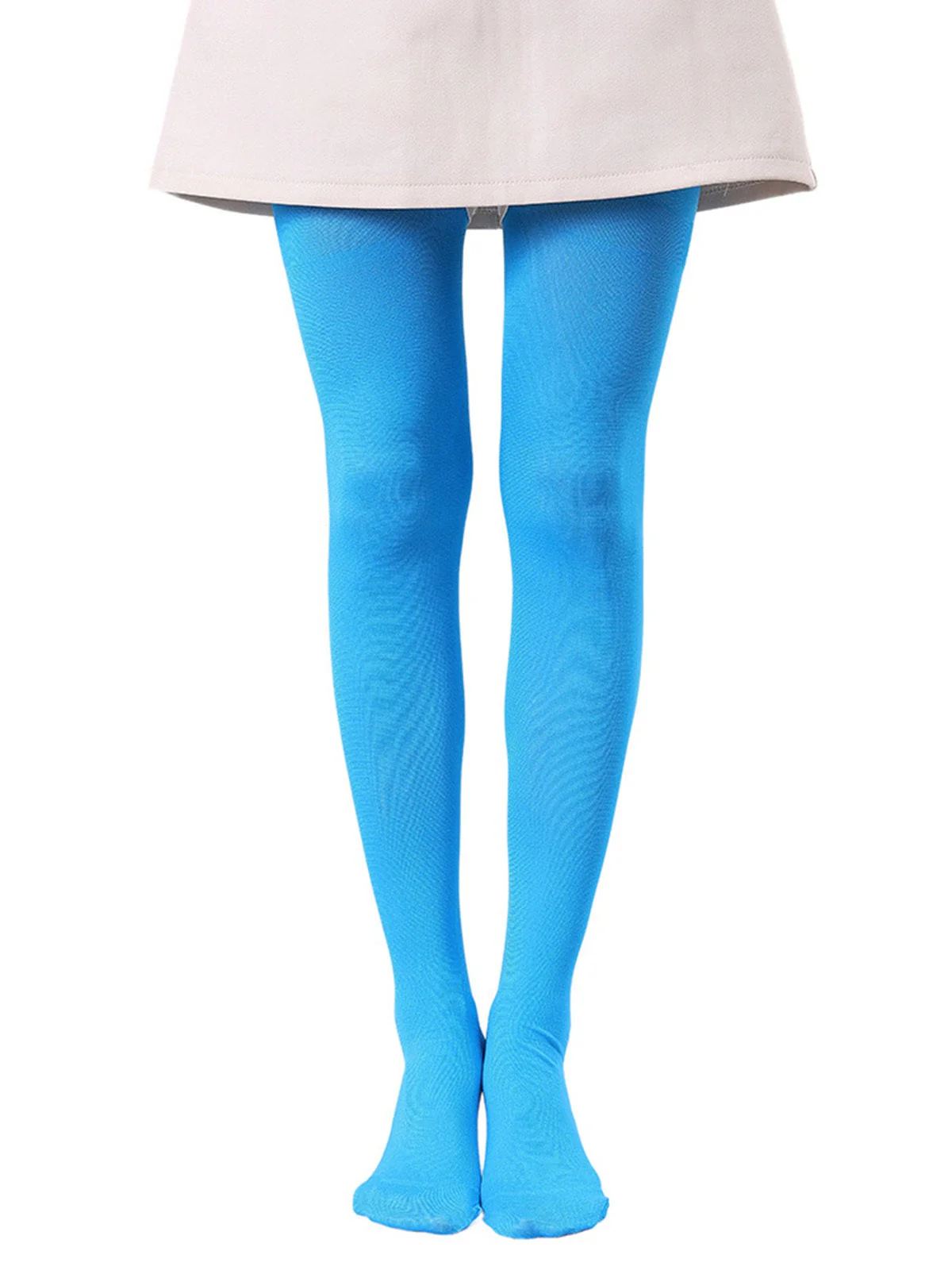 Farbig Vollfuß Strumpfhosen Pantyhose - Image 5