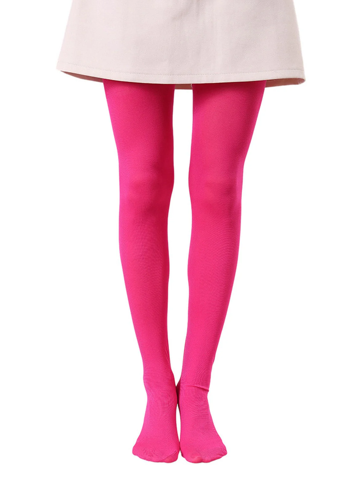 Farbig Vollfuß Strumpfhosen Pantyhose - Image 8