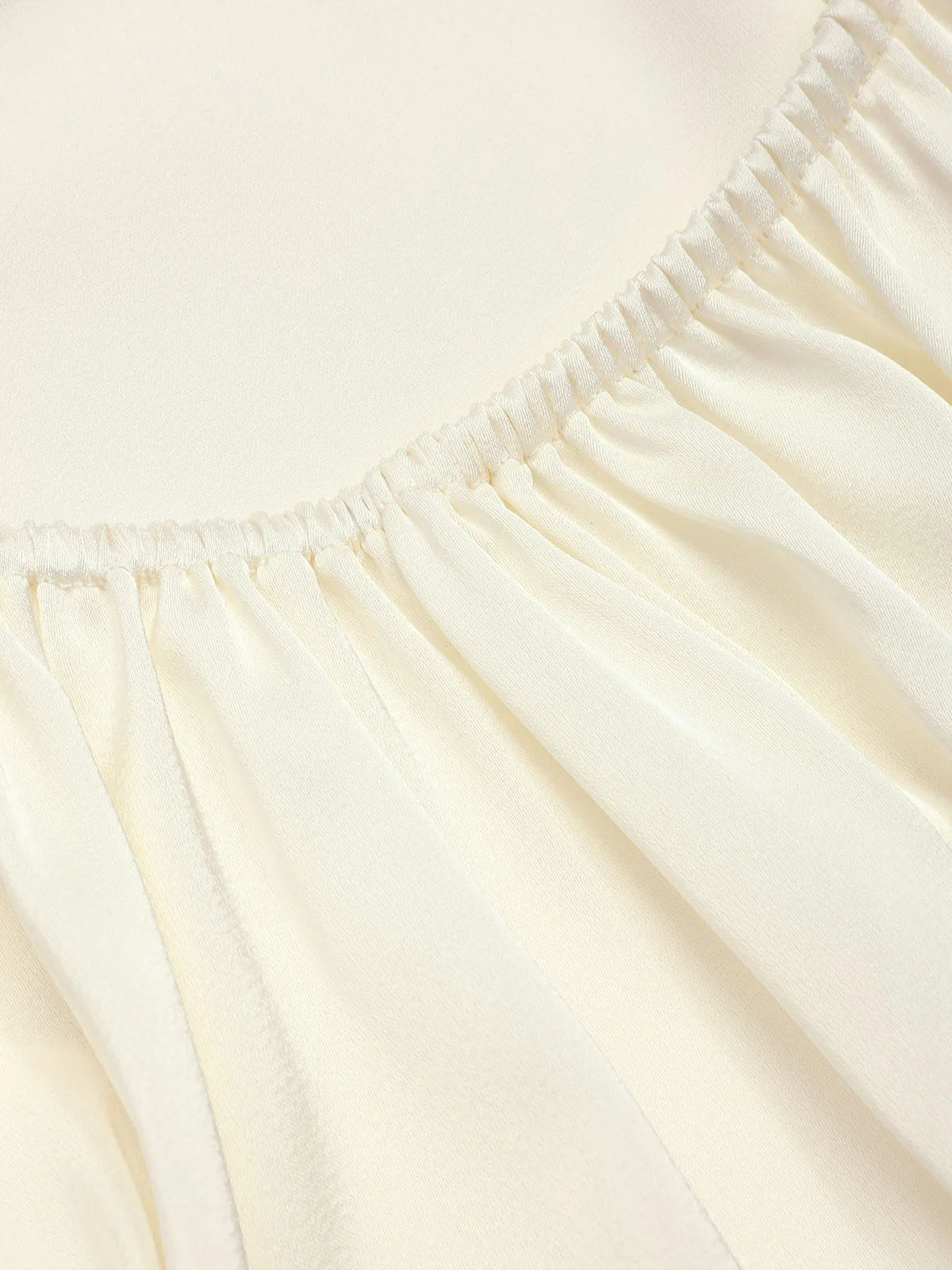 Beige 1940er Blumen Bestickt Spaghetti Träger Nachthemd - Image 7