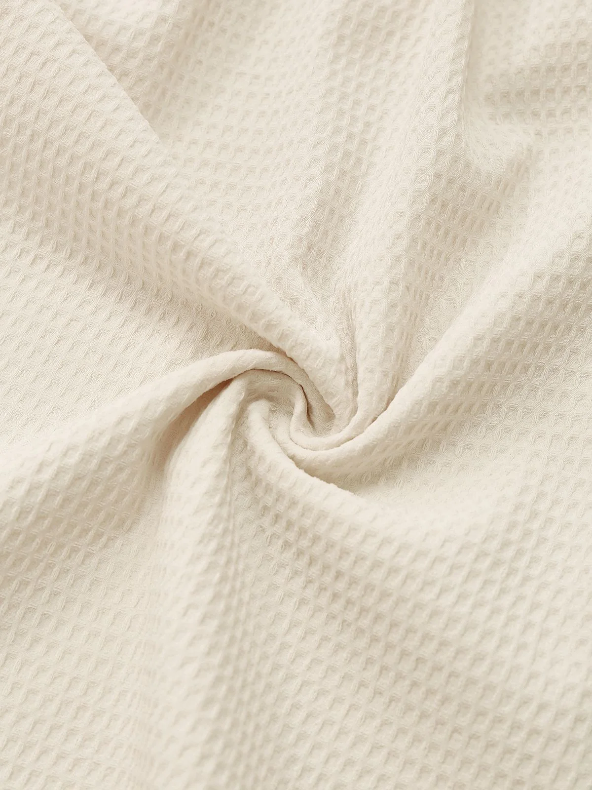 Beige 1950er Solide Spaghetti Träger Gesmokt Romper - Image 4